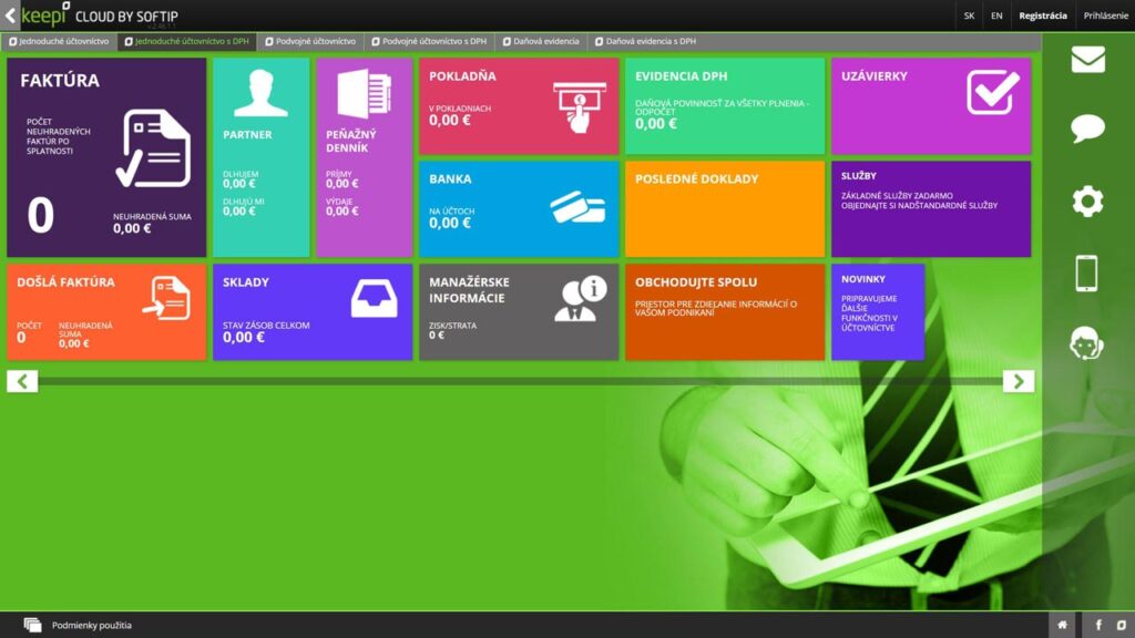 Jednoduché účtovníctvo s DPH